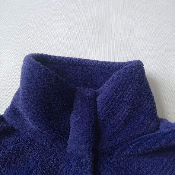 Patagonia Re-Tool Snap-T Indigo Purple Fleece Pullover Sweatshirt Women's Small - Picture 15 of 15